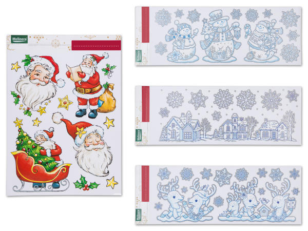MELINERA(R) Weihnachtsfensterbilder