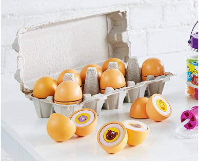 Wooden Egg Memory Game