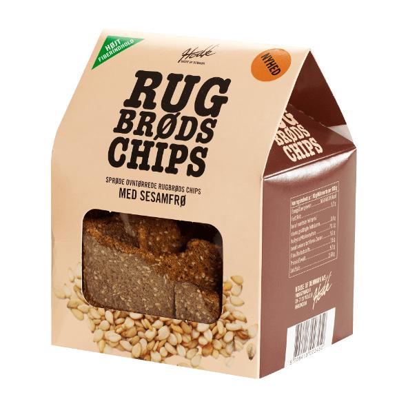 Rugbrødschips