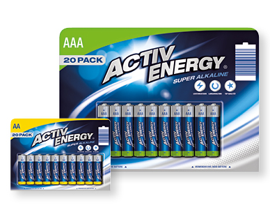 Paquet XXL de piles ACTIV ENERGY(R)