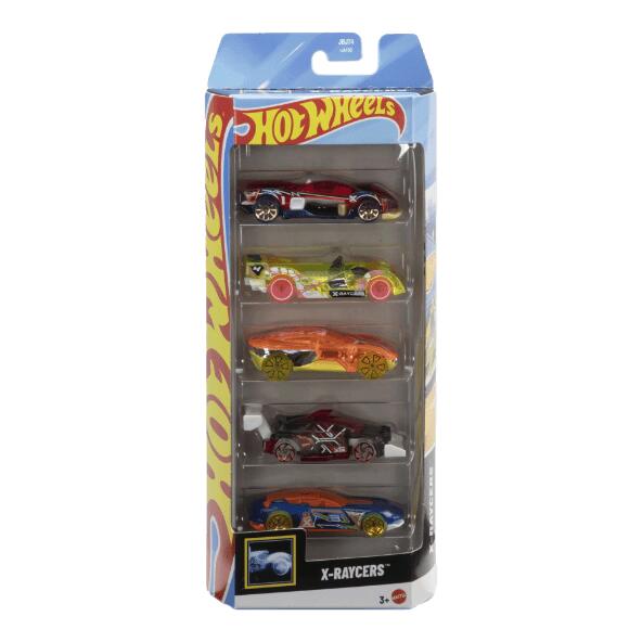 HOT WHEELS(R) 				Petites voitures, 5 pcs