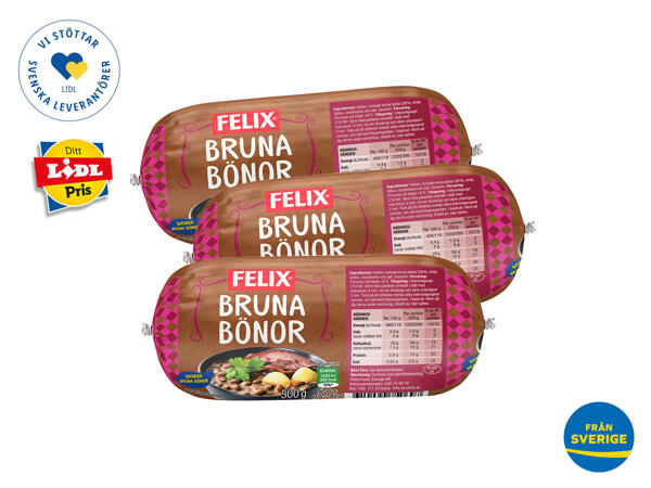 Felix bruna bönor