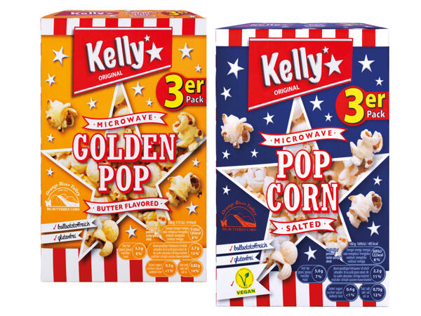 Kelly‘s Mikrowellen Popcorn