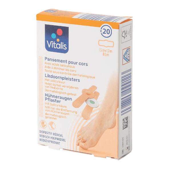 VITALIS(R) Pansements antidurillons ou anticors