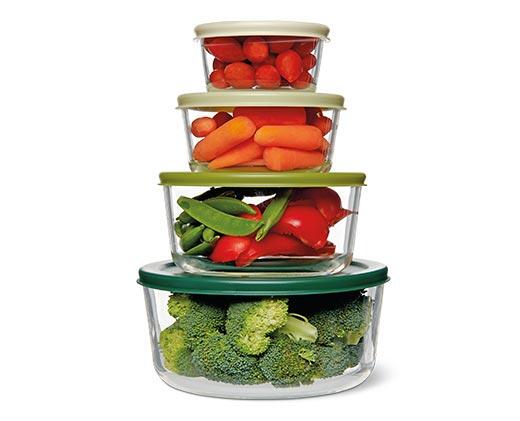 Crofton 8pc Glass Storage Bowl
