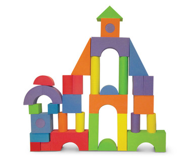 Verdes Jumbo Foam Building Blocks