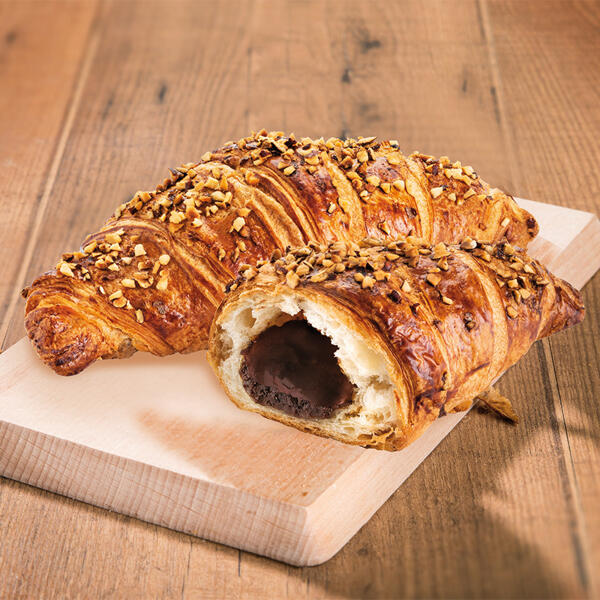 Schoko-Nuss-Croissant