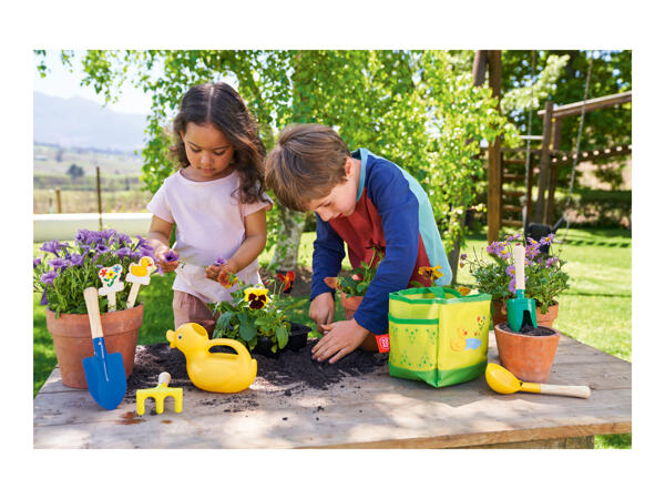 Playtive Kids' Gardening Bag - 9 piece set
