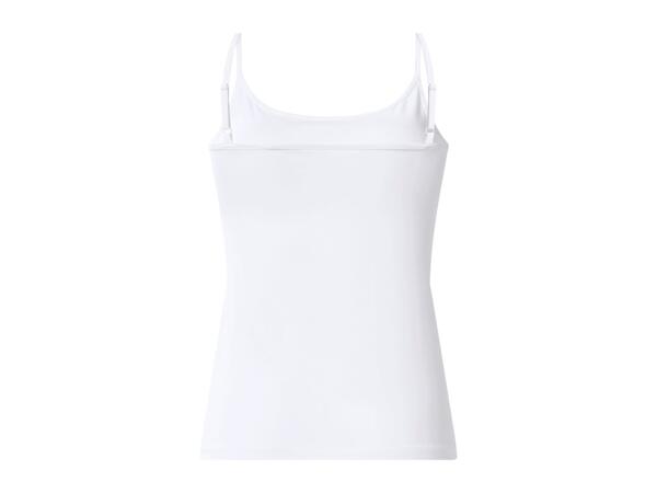 Ladies' Black & White Vest Tops - 2 Pack
