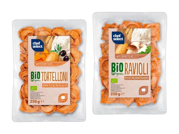 Tortelloni/​ravioli au blé complet bio