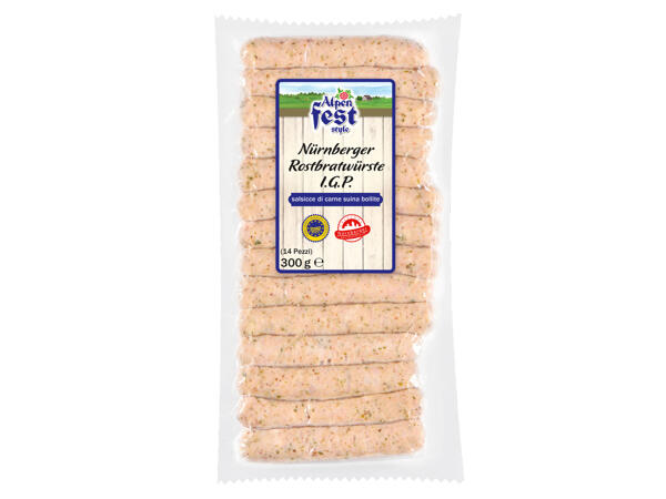 Nürnberger Rostbratwürste PGI