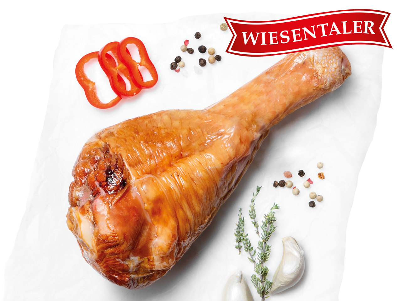 WIESENTALER Frische österreichische Putenunterkeule geräuchert