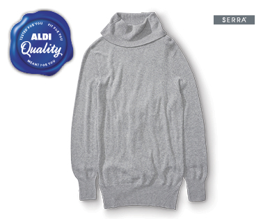 Ladies Cowl Neck Sweater