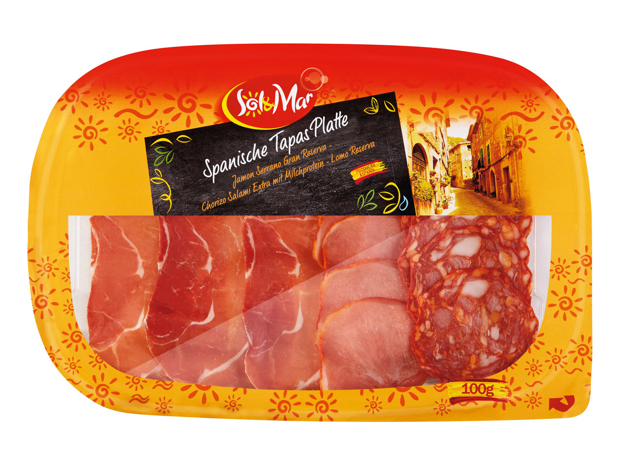 SOL & MAR Spanische Tapas Platte