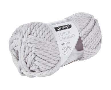 Acrylic Super Chunky Yarn 3ply 280g