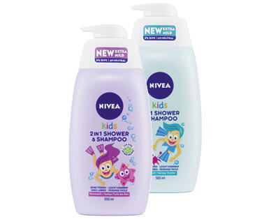NIVEA GEL DOCCIA E SHAMPOO 2 IN 1 PER BAMBINI