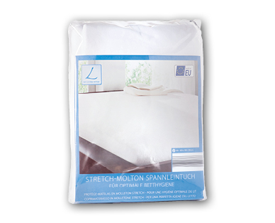 Drap-housse en stretch molton MY LIVING STYLE