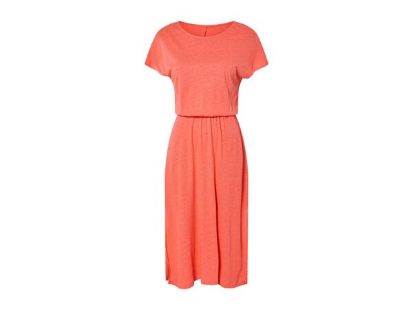 Esmara Coral Linen Dress