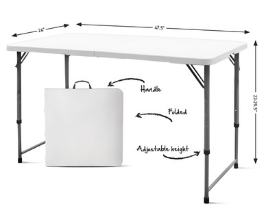 Easy Home 4' Folding Table