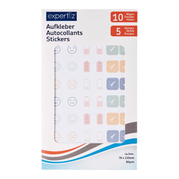 EXPERTIZ(R) 				Aufkleber, 10 Blatt