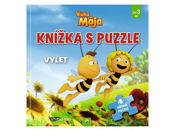 Dětská kniha s puzzle