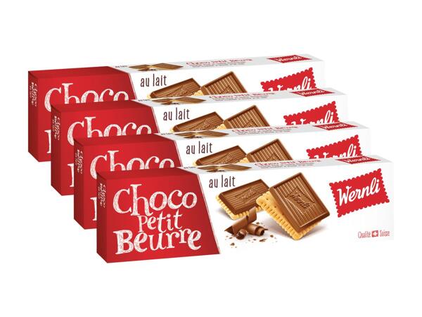 Wernli Choco Petit Beurre au lait Quattro​