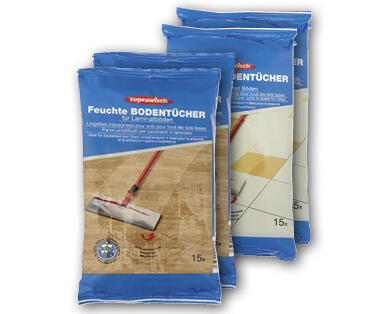 SUPRAWISCH Lingettes humides pour le sol