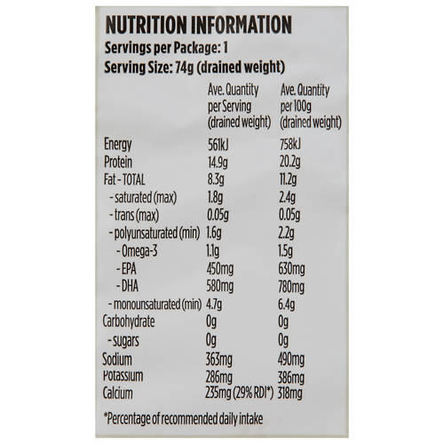 Wild Sardines in Olive Oil 106g