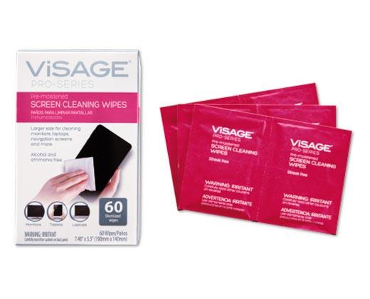 Visage
Pre-Moistened Lens or Screen Cleaning Wipes