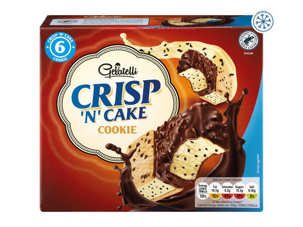 Gelatelli Crisp 'N' Cake Stracciatella