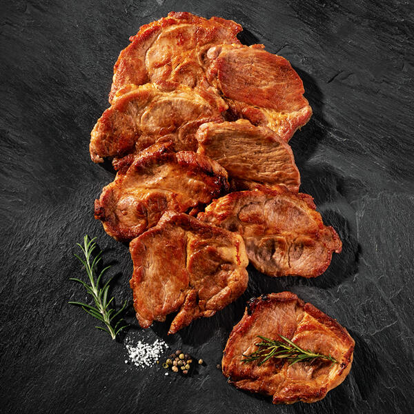 Schweine-Nackensteaks