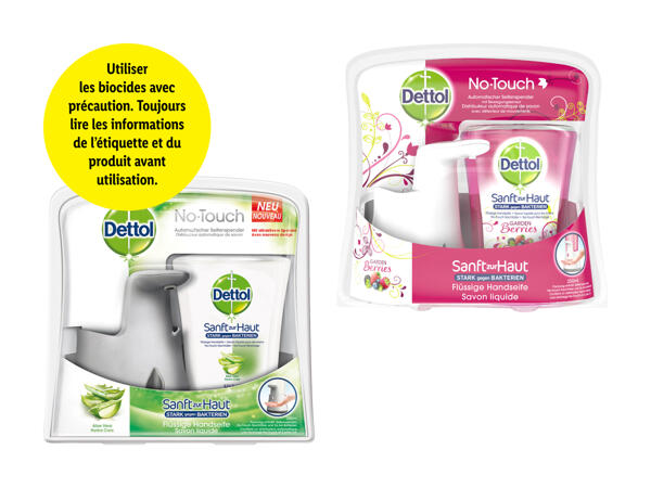 Dettol No-Touch distributeur + 1 recharge