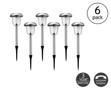 6 Pack Solar Garden Lights