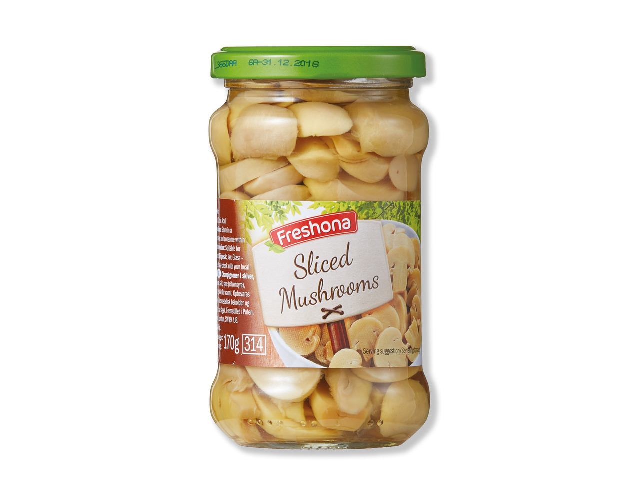 FRESHONA Champignon i skiver