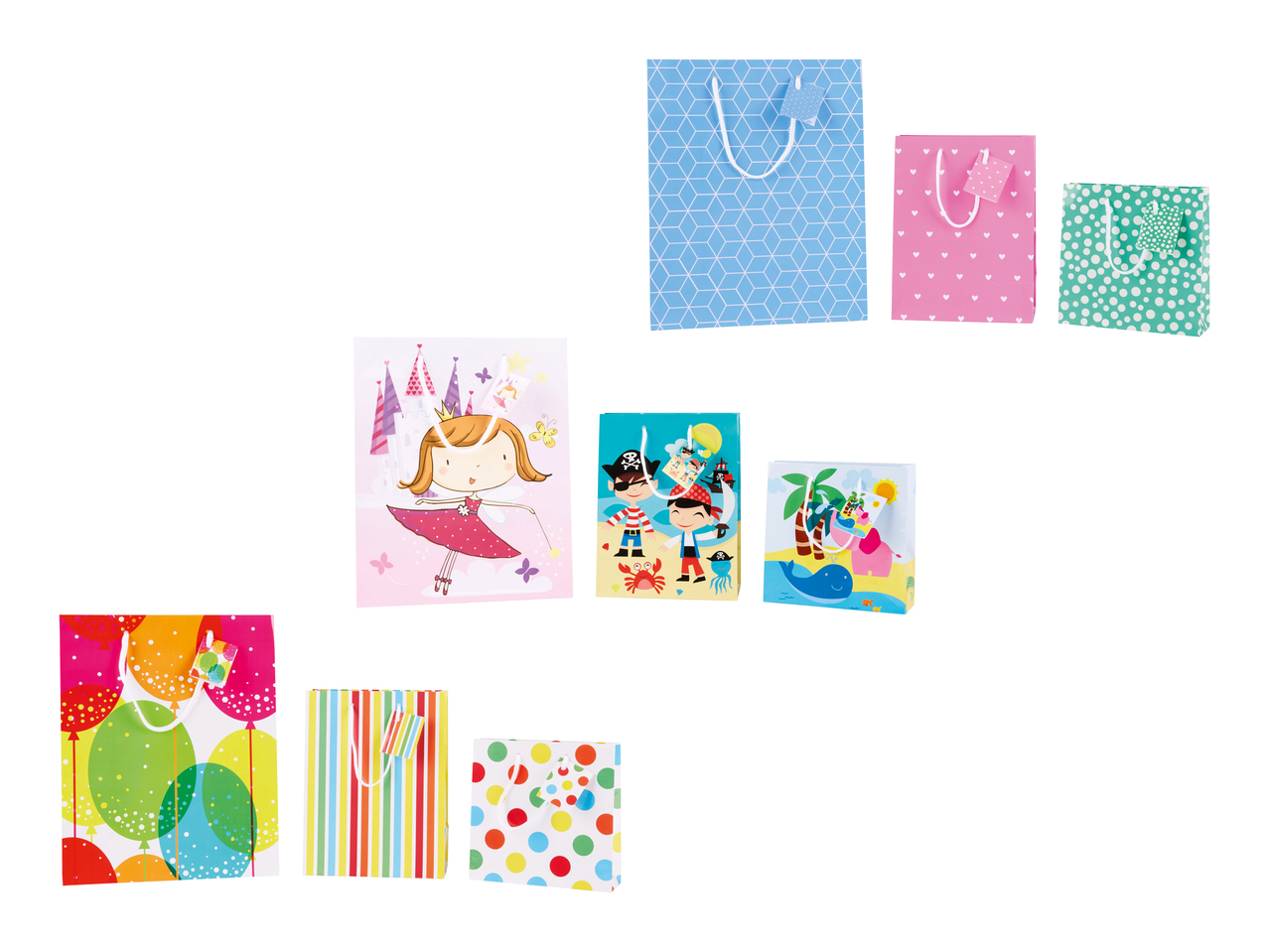 Pochettes cadeaux, 3 pièces