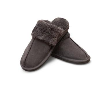 Serra Ladies' Genuine Suede Slippers