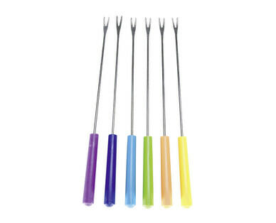NOUVEL(R) 
 FOURCHETTES À FONDUE COLORI