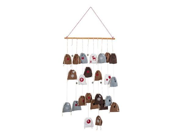 LIVARNO home Adventní kalendář z filcu