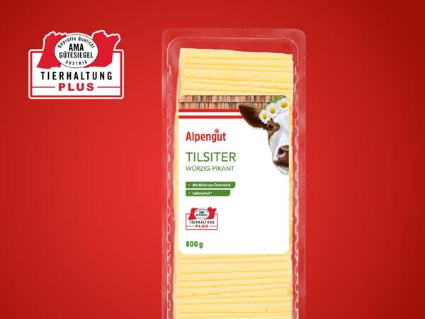 Tilsiter in Scheiben