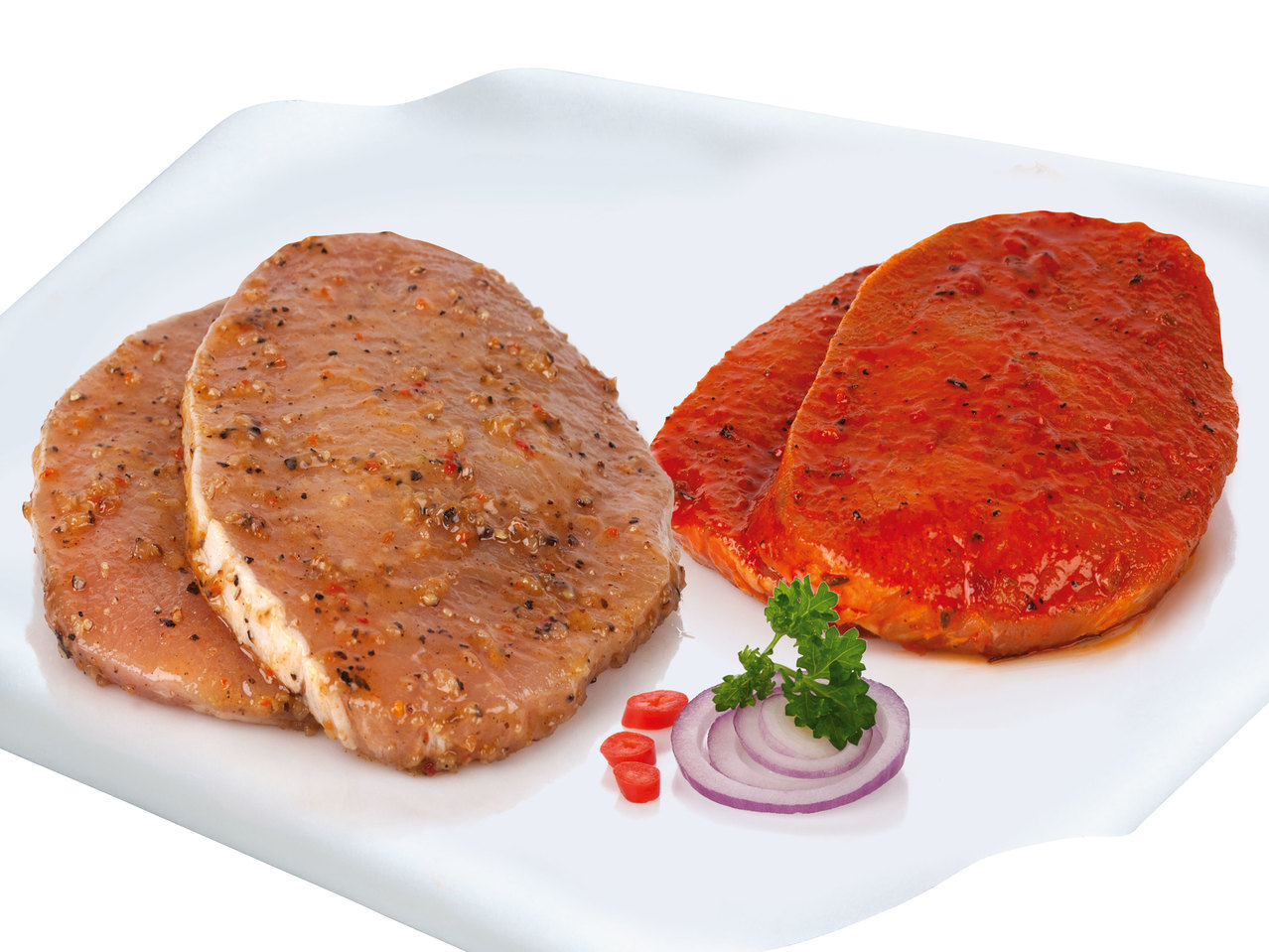 GRILLMEISTER Frische Schweinerückensteaks