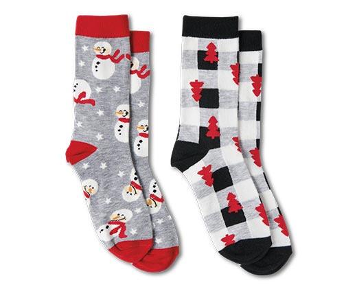 Merry Moments Men's and Ladies Holiday Socks