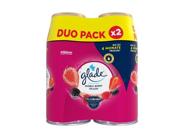 Recharge spray automatique Glade, pack de 2