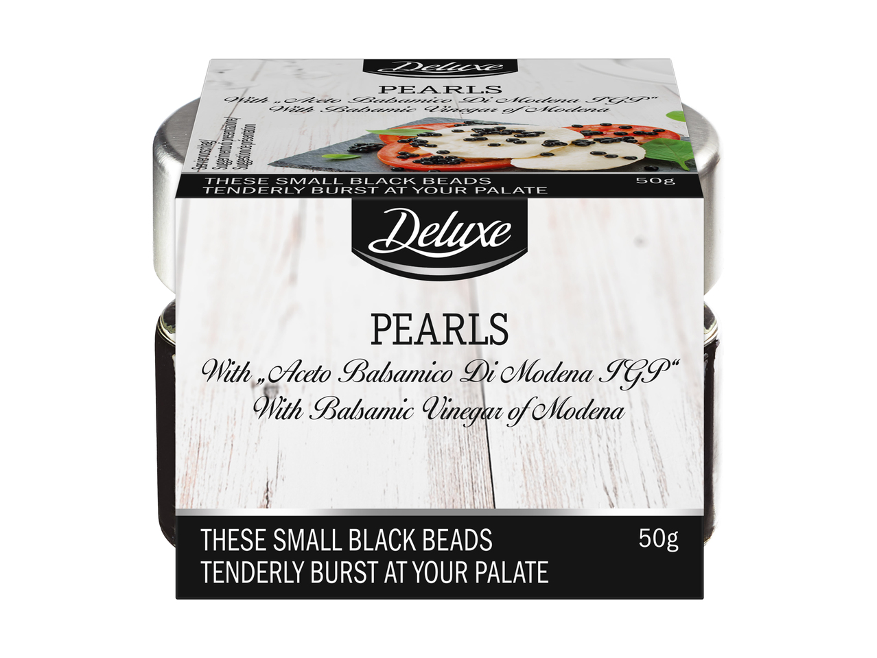 Perles de vinaigre balsamique