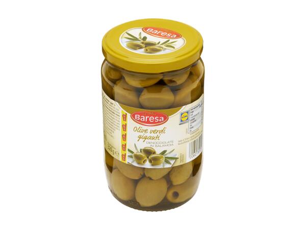 Giant Pitted Green Olives XXL