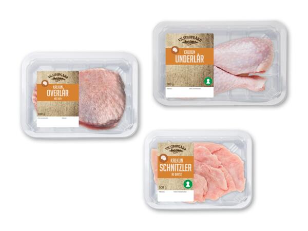 VILSTRUPGÅRD Kalkununderlår, -overlår eller -schnitzler