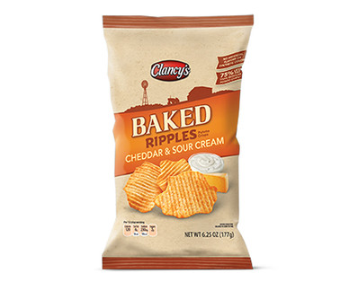 Clancy's Original or Cheddar & Sour Cream Rippled Baked Potato Crisps