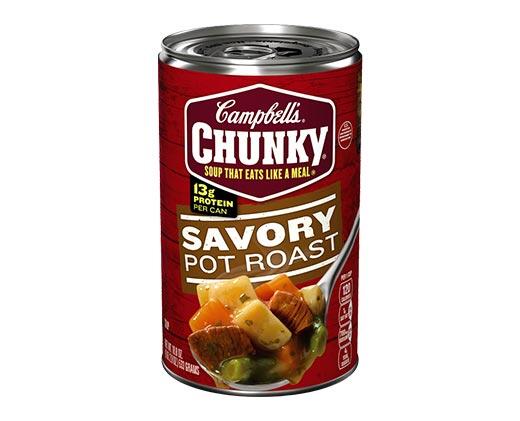 Campbell's 
 Savory Pot Roast or Old Fashioned Vegetable Beef Soup