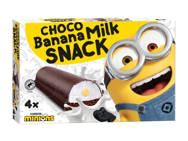 Snack al latte Minions cioccolato-banana