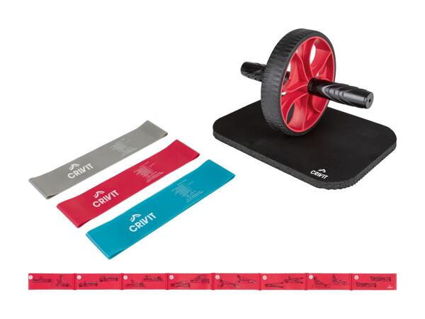 Roue d'entraînement/​bandes de fitness/​bande de stretching