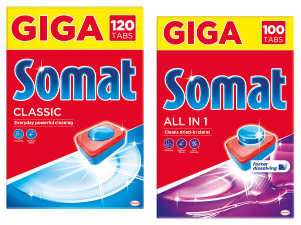 Somat Geschirrspültabs 72-120 Tabs